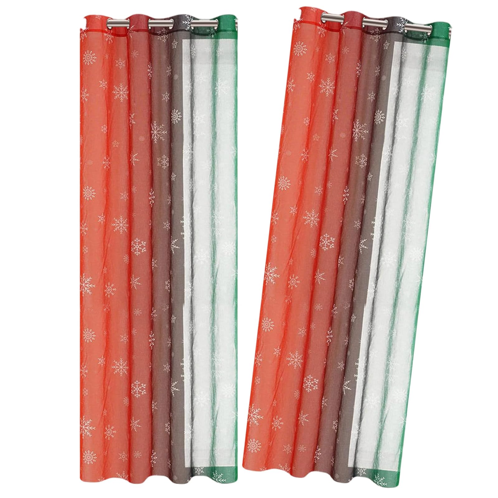 Rideaux colorés en polyester durable pour filtrer la lumière