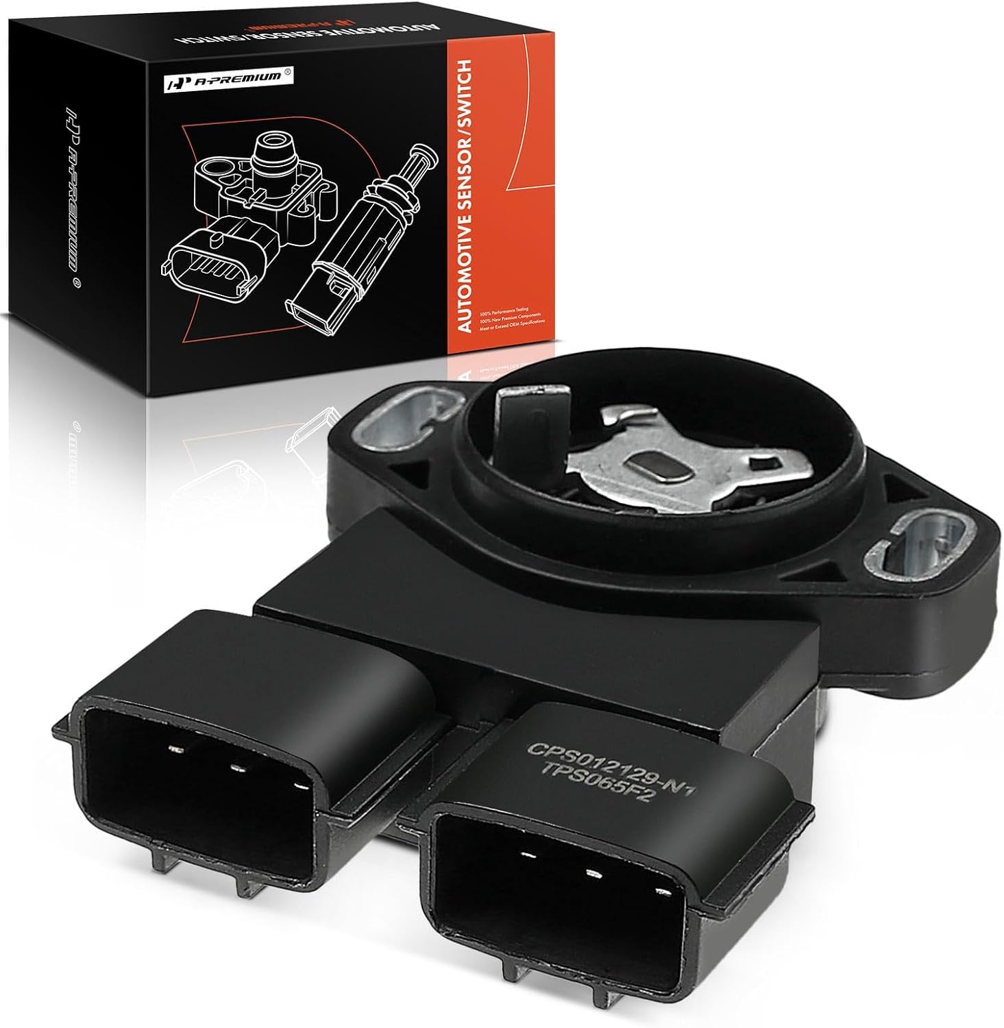 A-Premium TPS Throttle Position Sensor Compatible with Nissan Sentra 1998 1999 Frontier 1998-2004, Xterra 2000-2004, Quest Pickup 200SX 300ZX & Mercury Villager & Infiniti G20 J30, Replace# 2262065F2A