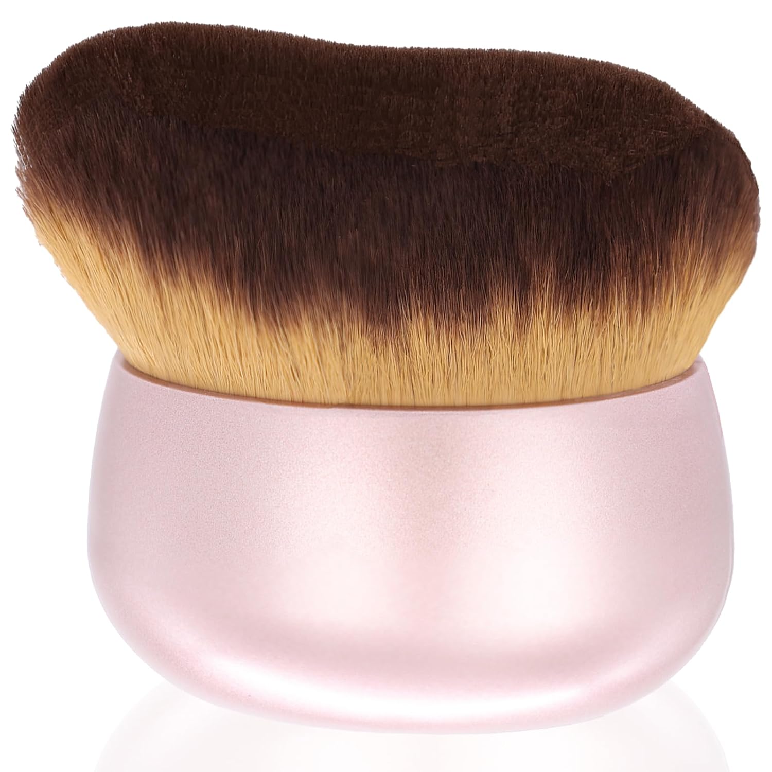 Extra Large Body Makeup Brush For Self Tanner, Leg Makeup &Bronzer Blend,75 mm Wide-headed Kabuki Brush Provides More Even &Pretty Application, Oval Face&Back Makeup Brush, Wet&Dry Use- Pink Rose Gold Extra Large Body Makeup Brush For Self Tanner, Leg Makeup &Bronzer Blend,75 mm Wide-headed Kabuki Brush Provides More Even &Pretty Application, Oval Face&Back Makeup Brush, Wet&Dry Use- Pink Rose Gold