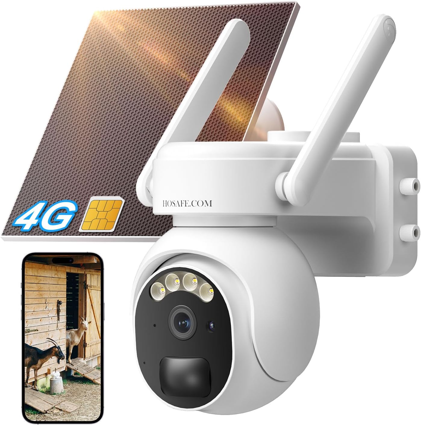 Cámara de Seguridad Celular 4G
