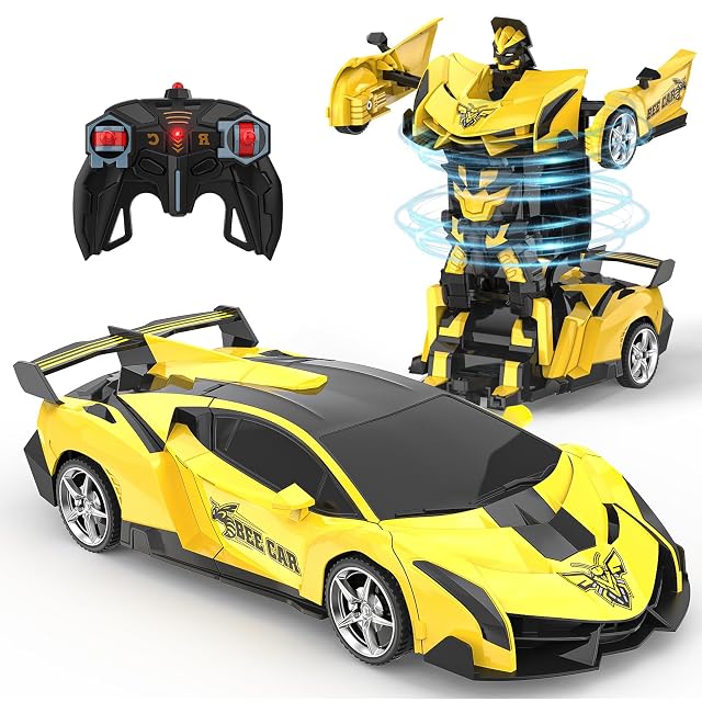 Coche Teledirigido Robot Niño Niña 3 4 5 6 7 8 9 Años, Carro Telecomandado