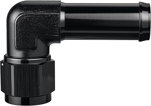 Vista 122 de EVIL ENERGY 8AN hembra a manguera de púas de 1/2 pulgada giratoria de 45 grados