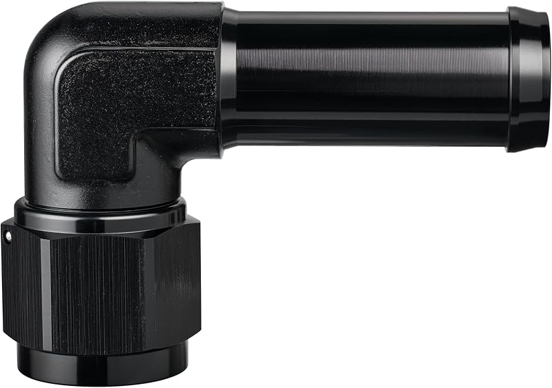 Conector para mangueira 10AN fêmea a espigão de 3,81 cm EVIL ENERGY 90° com giro – 1 unidade