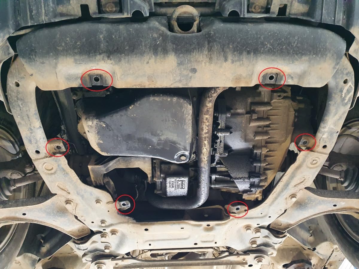 Protección inferior del motor metálica compatible con Land Rover Freelander 2 (2007-2014)