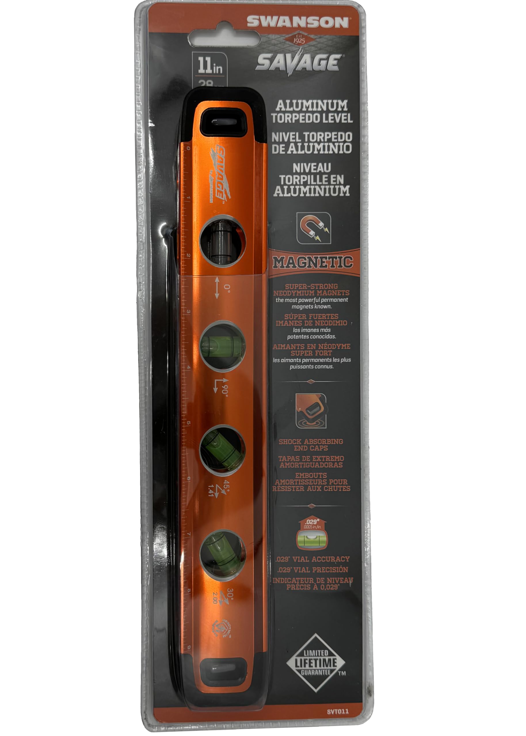 Swanson Tool 15,2 cm Heavy-Duty Magnetic Torpedo, SVT011