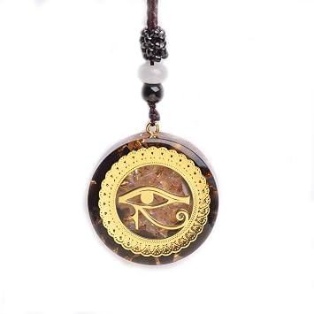 Healing Crystals Energy Orgone Eye of Horus Egyptian Eye Symbol Amulet of Protection