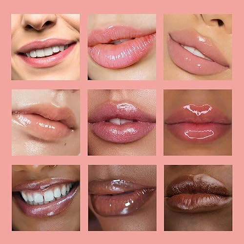 Miniatura 4 de Aceite hidratante para labios, brillo labial voluminoso, brillo de labios hidratante, brillo de labios hidratante, plumín de labios transparente y