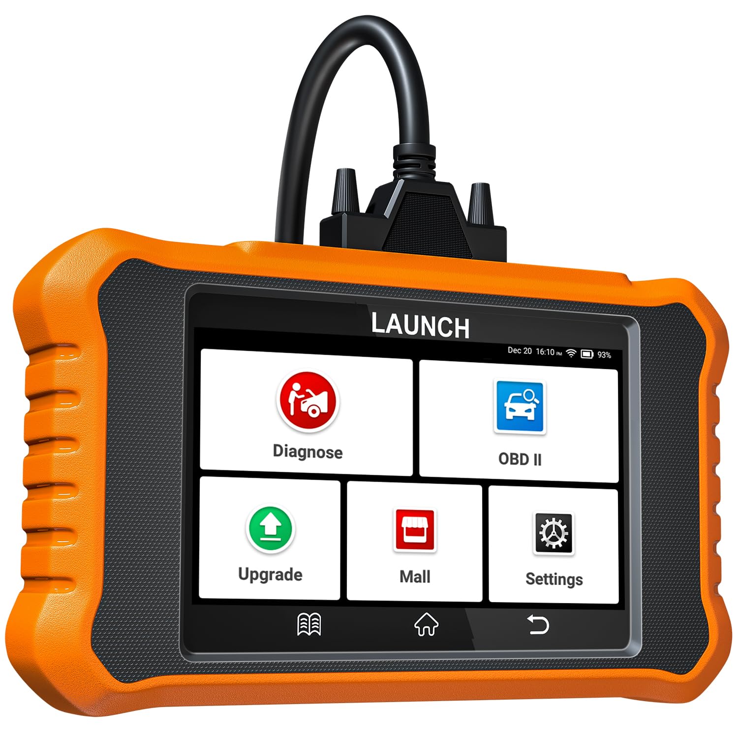 – LAUNCH X431 Elite 2.0 PRO for BMW OBD2 Full System Code Reader, All Service, Bi-Directional Car Diagnostic Tool for BMW/MINI/RR, ECU Coding Key Programming BAT Registration OBDII Scanner Free Update