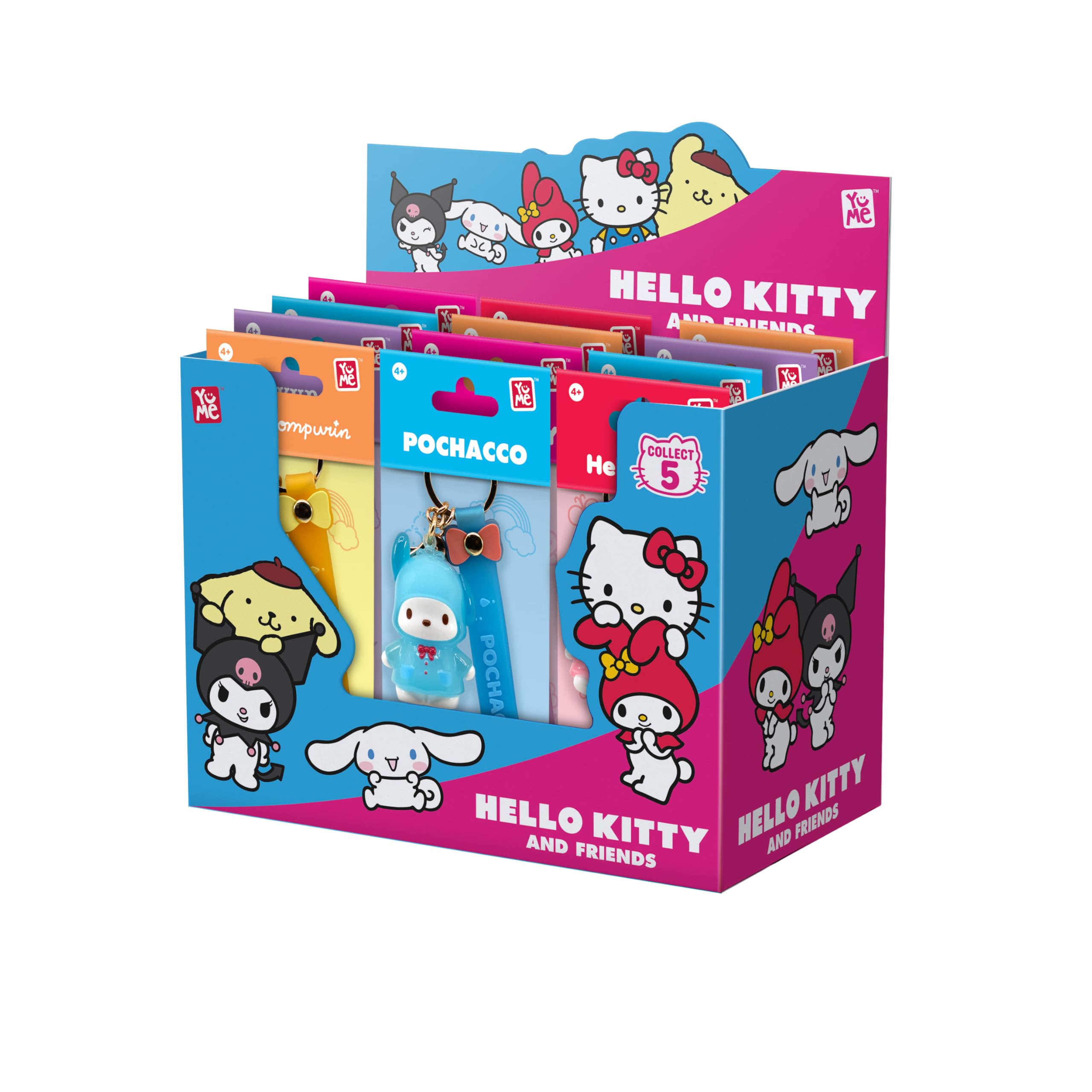 YuMe Hello Kitty & Friends Keychain & Strap | Raincoat Series
