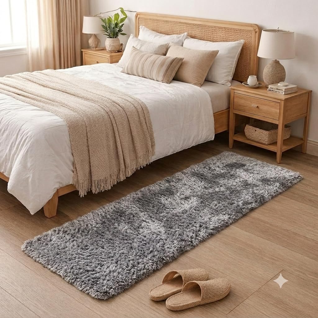 Beige Cotton Braided Rug - 5x7 Feet -11 Beige Cotton Braided Rug - 5x7 Feet -11
