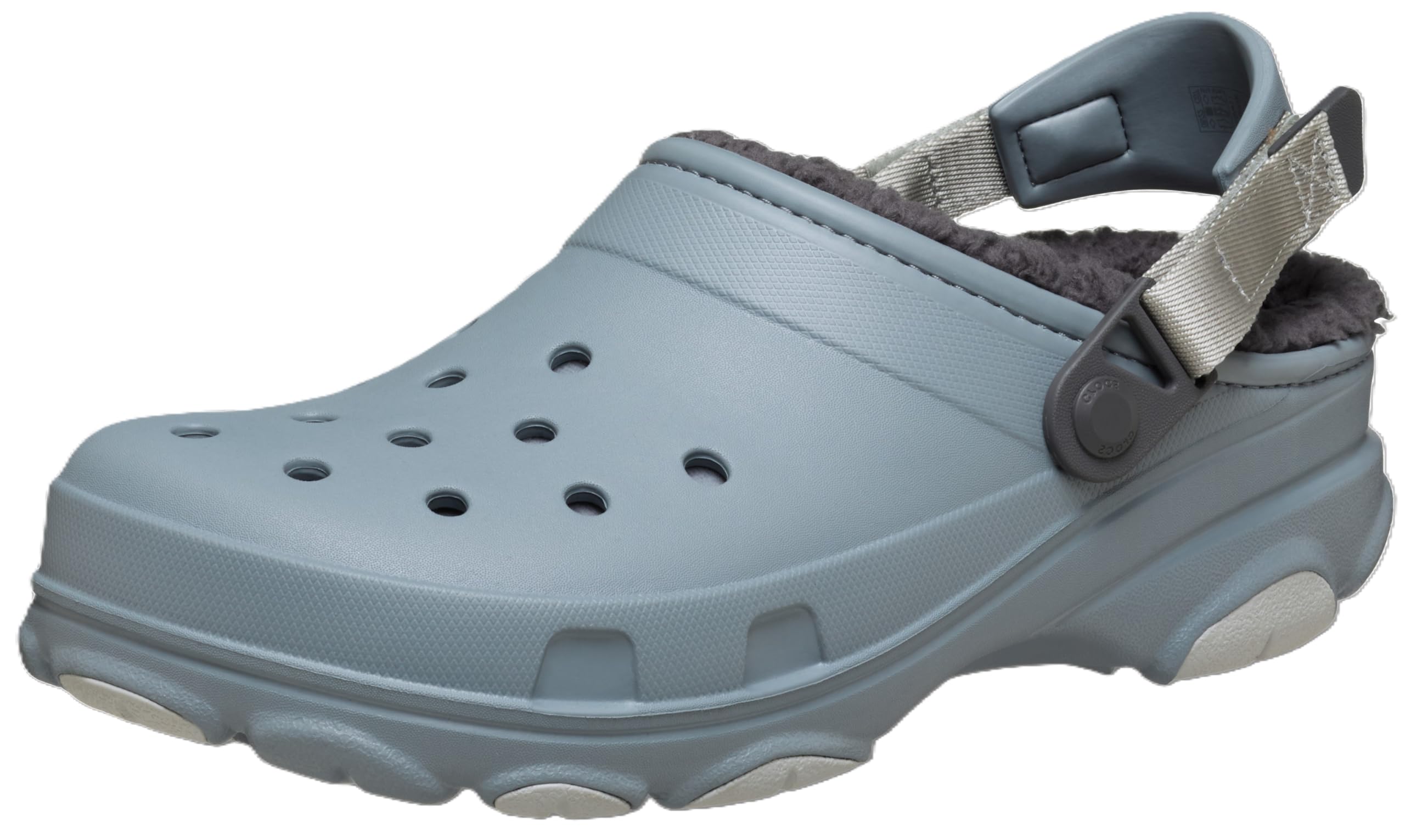 Crocs Unisex-Adult All Terrain Lined Clogs with Adjustable Heel Strap