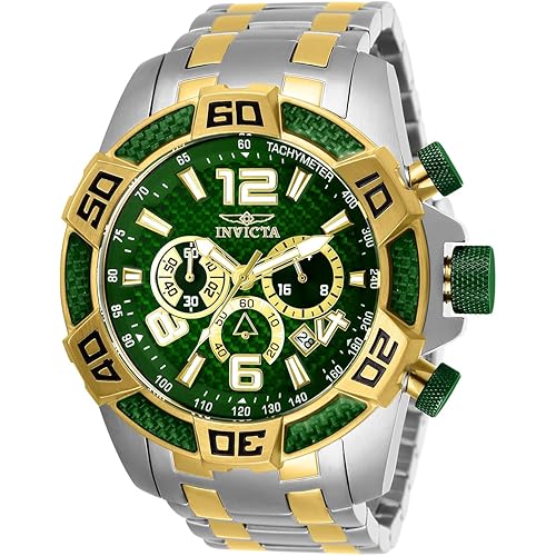 Invicta Men's 25852 Pro Diver Analog Display Quartz Gold Watch