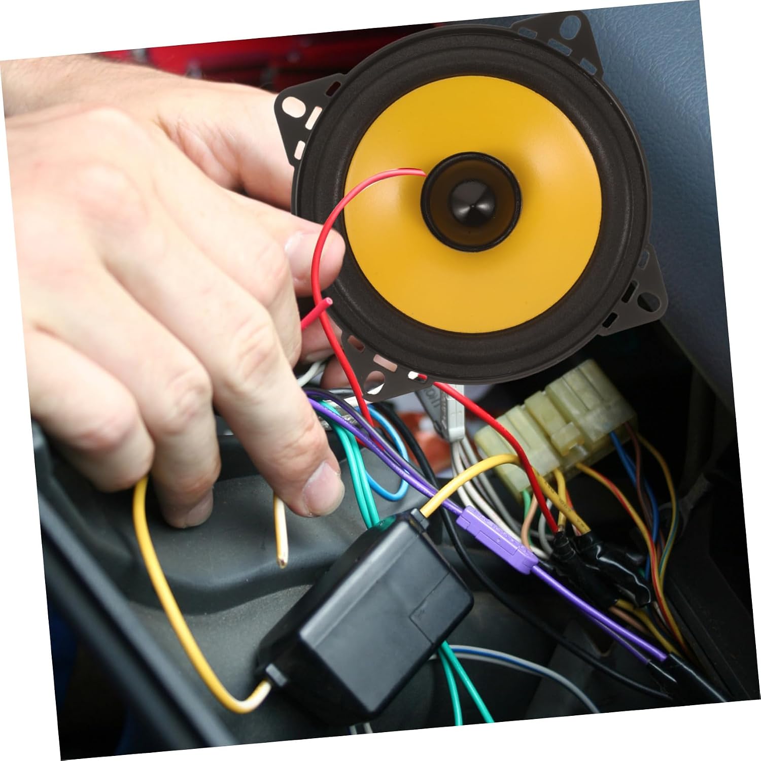 4 Inch 2 Way Car Audio Loudspeakers 60w Full Range