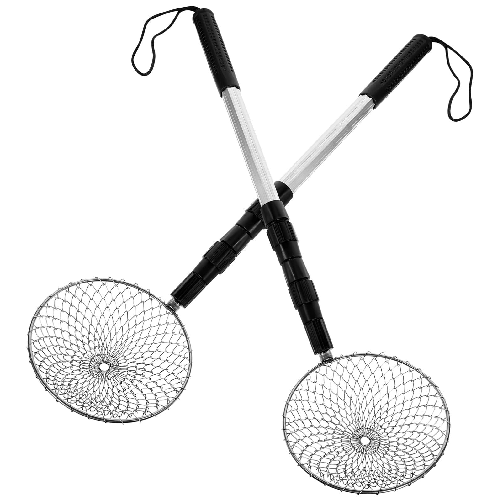 INOOMP Beach Sifter Scoop 2 Pack of Reusable Sifter Shovel for Sand and Shell Collection