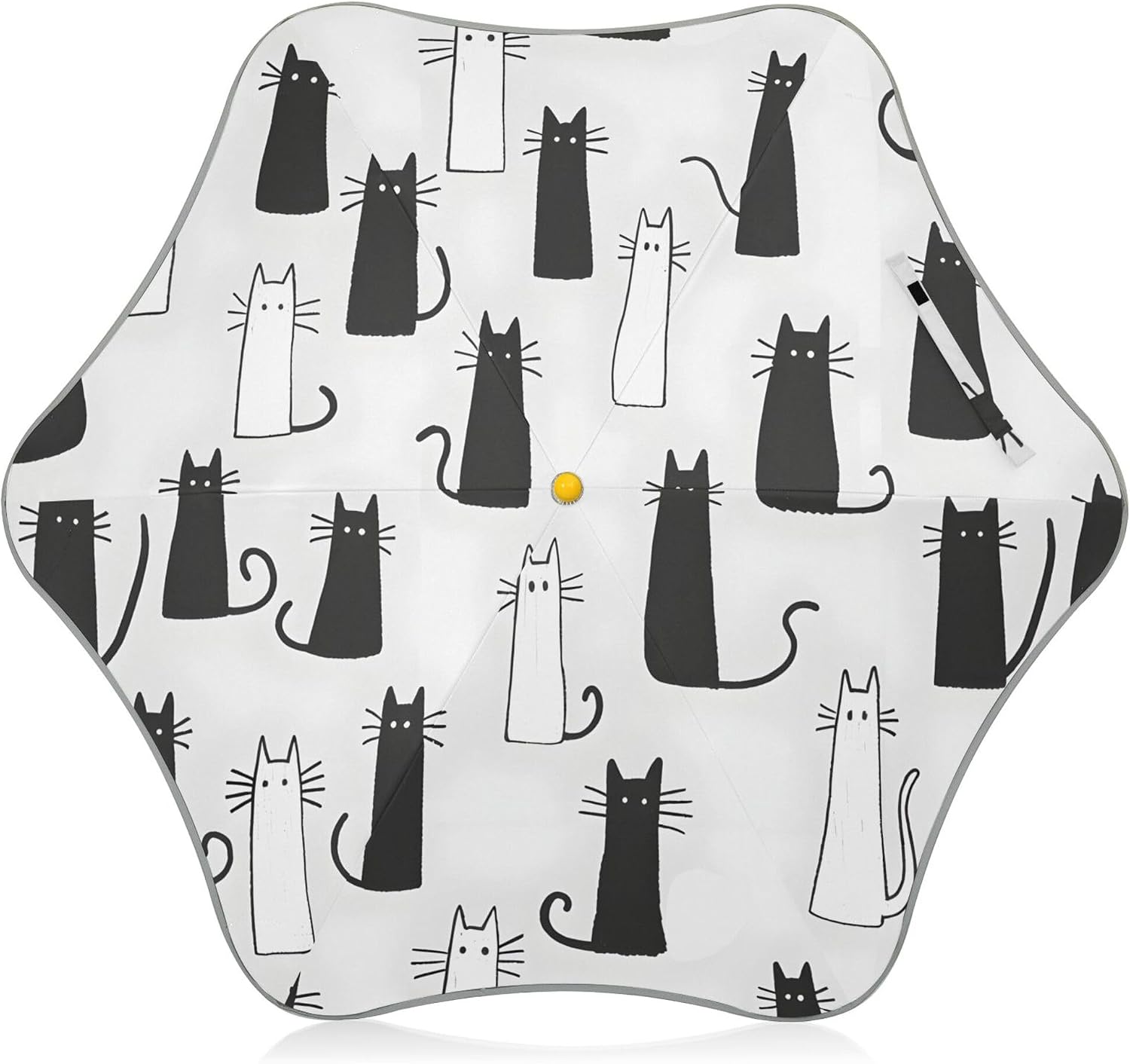 ALAZA Cartoon Cat Kitten Kids Umbrella for Girls Boys Toddler Children Rain & Sun Umbrella
