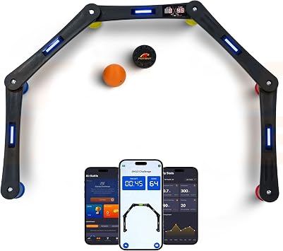 Potent Digital Stickhandling Trainer 2.0 App-Enabled Hockey Training Aid