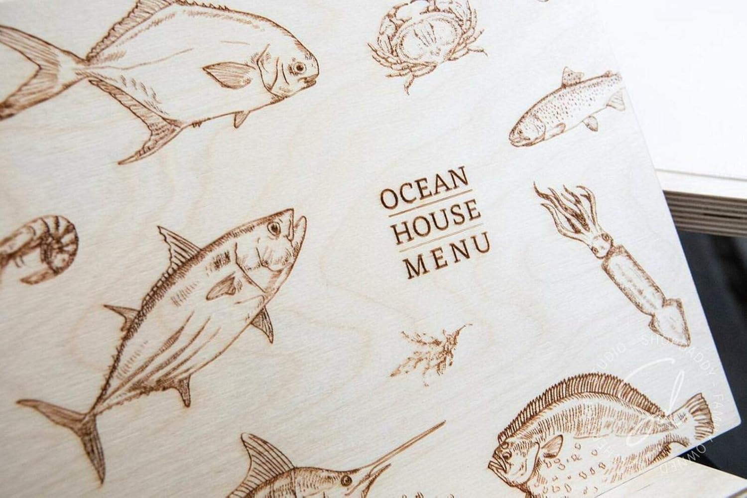 Wooden Menu Holder Menu Booklet-Menu Covers, Menu Board for Restaurant, Wood Clipboard, Hard Menu Covers, Restaurant Menu Covers, Menu Folder, Leather Menu Cover, Wooden Rustic Clipboards