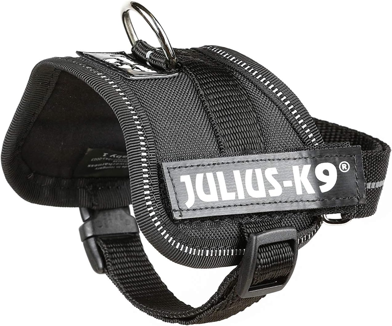 JULIUS-K9Powerharness, Size: 3XS/Baby 1, Black - Image 5