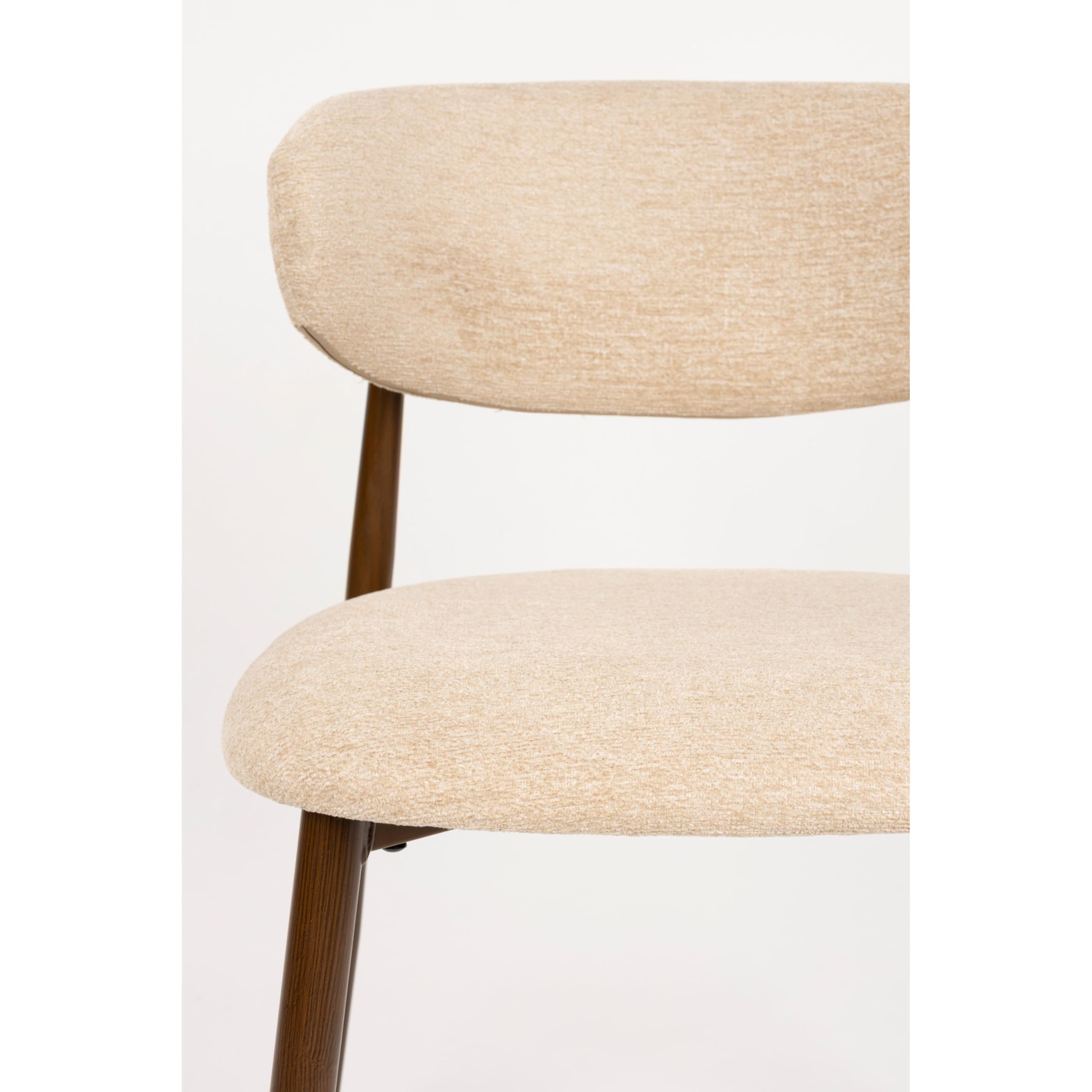 Noor Esszimmerstuhl Beige - 2 er Set