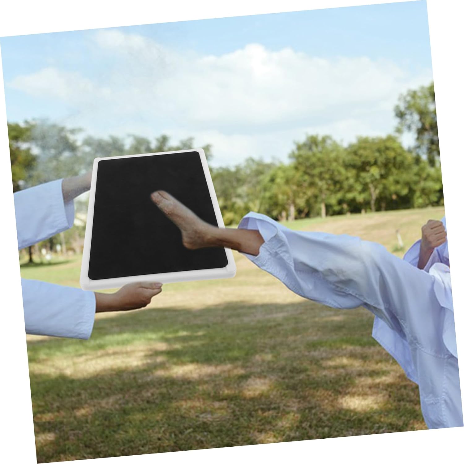 DOITOOL Reusable Taekwondo Breaking Board Made of Sturdy Plastic 16mm Thickness for Karate and Martial Arts Academy Training to Skills