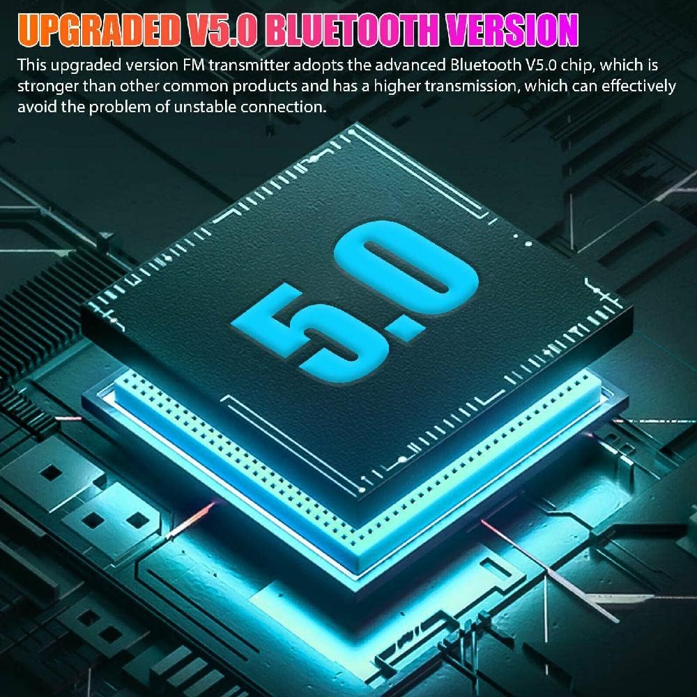 MOOKEENONE 1x Wireless Car FM Transmitter Kit MP3 Player Radio Adapter 2 USB Charger : Electronics