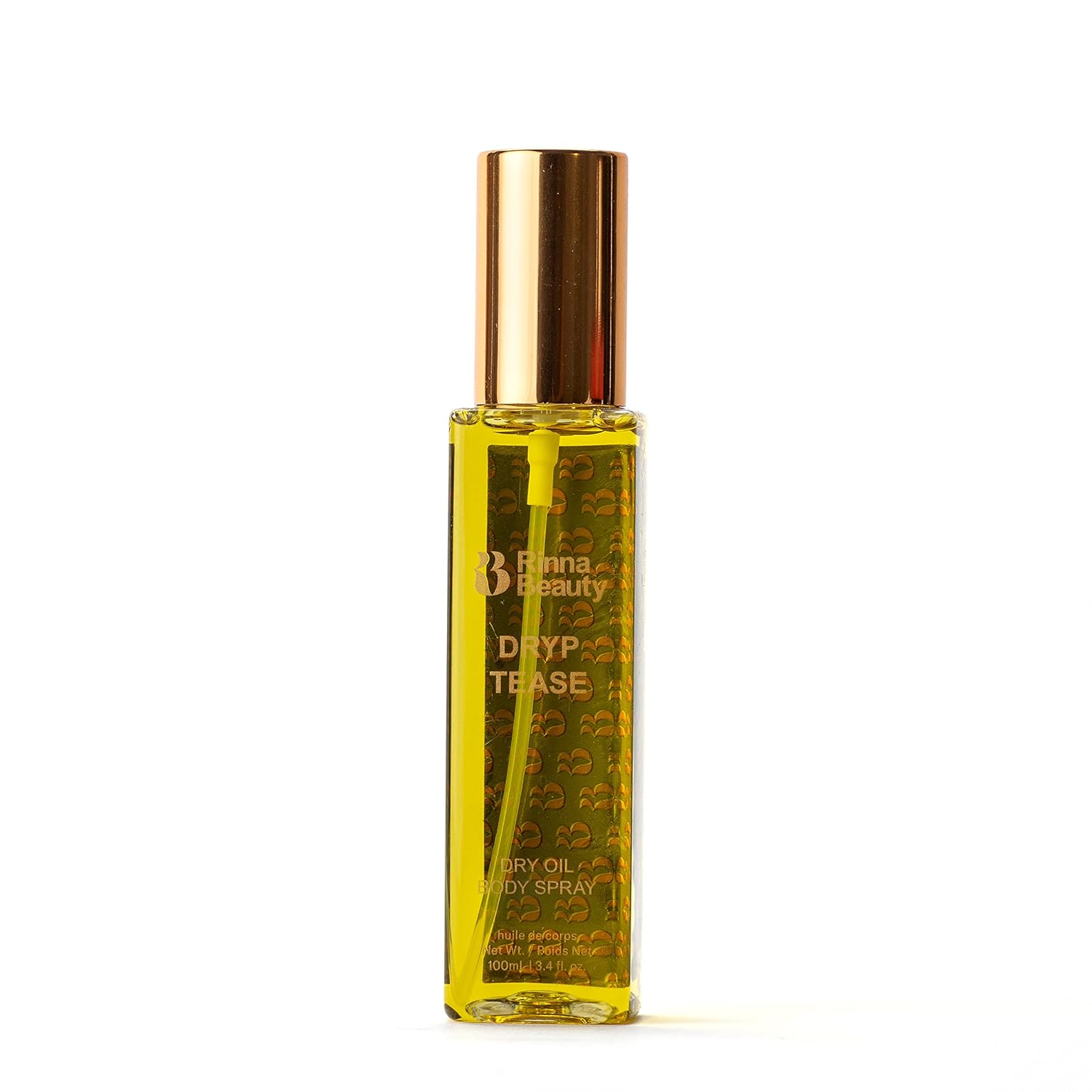 Rinna Beauty Dryp Tease Dry Body Oil Spray Clear Helps Moisturize Dry Skin