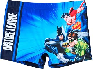 Costume da Bagno Pantaloncino Adatto a Justice League, per Bambini e Ragazzi