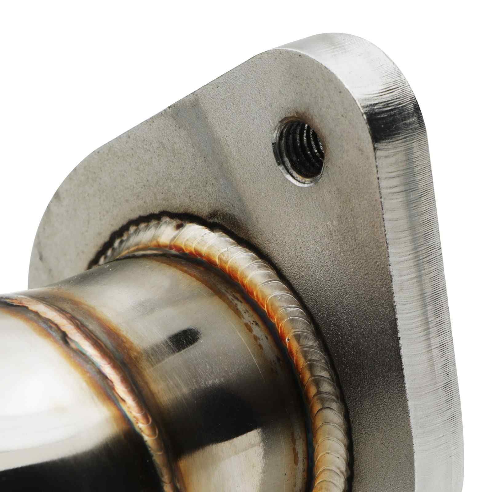 Collettore di scarico De Cat da 5,7 cm compatibile con Suzuki Swift Sport 1.6 ZC31S 2005-2010 modelli in acciaio inox Decat tubo di scarico di ricambio
