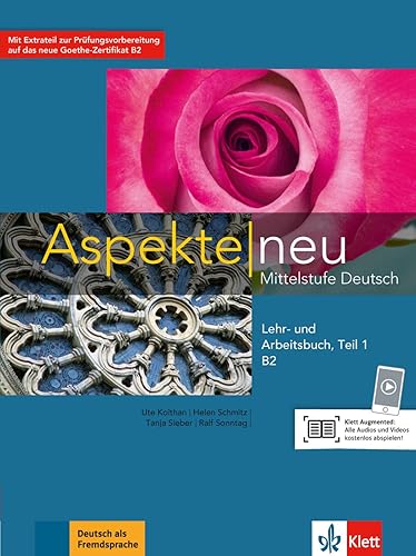 Aspekte neu in Halbbanden: Lehr- und Arbeitsbuch B2 Teil 1 mit CD: Mittelstufe Deutsch. Lehr- und Arbeitsbuch mit Audio-CD, Teil 1 (Aspekte neu: Mittelstufe Deutsch)