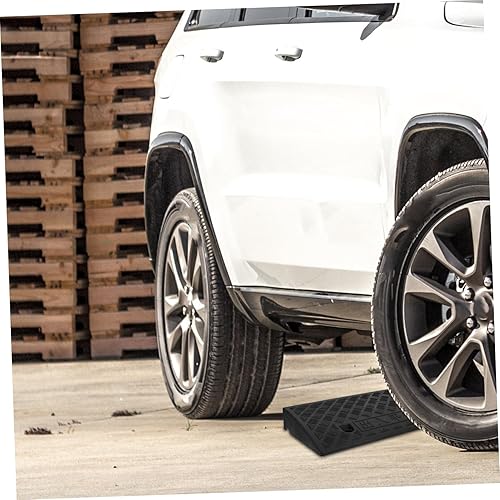 Miniatura 6 de DOITOOL Rampa portátil para umbral de plástico ligero para cargar acera, entrada, muelle, automóvil, scooter, motocicleta, 19.69 x 10.83 x 2.64