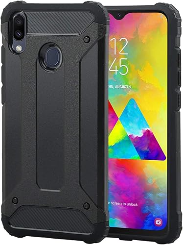 Cover Compatible per Samsung Galaxy M20 Pellicola Protettiva Weideworld Hybrid Dual Layer Armor Soft TPU Bumper Rigida Protettiva Case Cover Custodia per Samsung Galaxy M20 Nero Cover Compatible per Samsung Galaxy M20 Pellicola Protettiva Weideworld Hybrid Dual Layer Armor Soft TPU Bumper Rigida Protettiva Case Cover Custodia per Samsung Galaxy M20 Nero