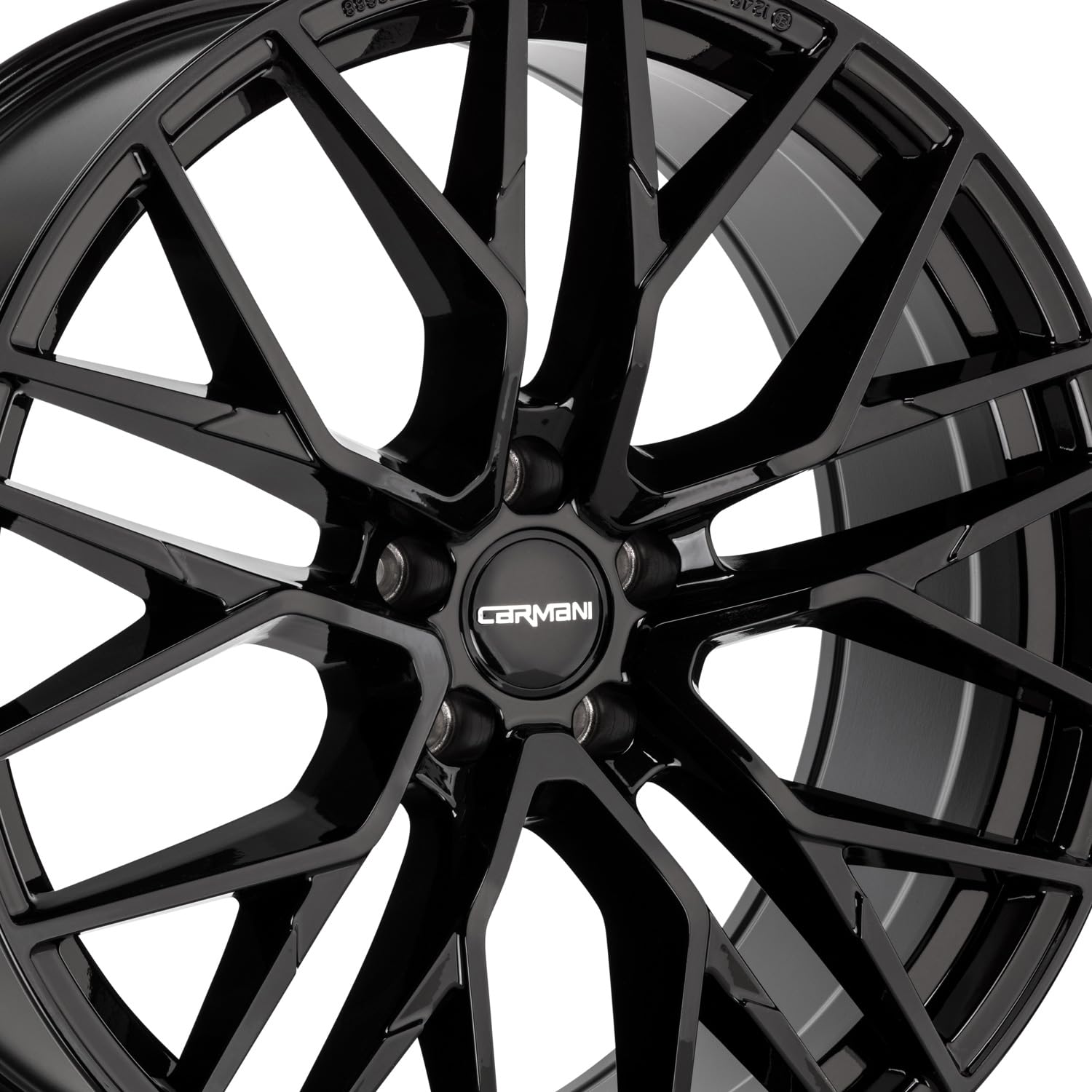 4x Carmani Felgen 20 Ludwig 7.5x17 ET30 5x112 black kompatibel mit BMW 2er Reihe 3er Reihe 4er Reihe iX1 X1