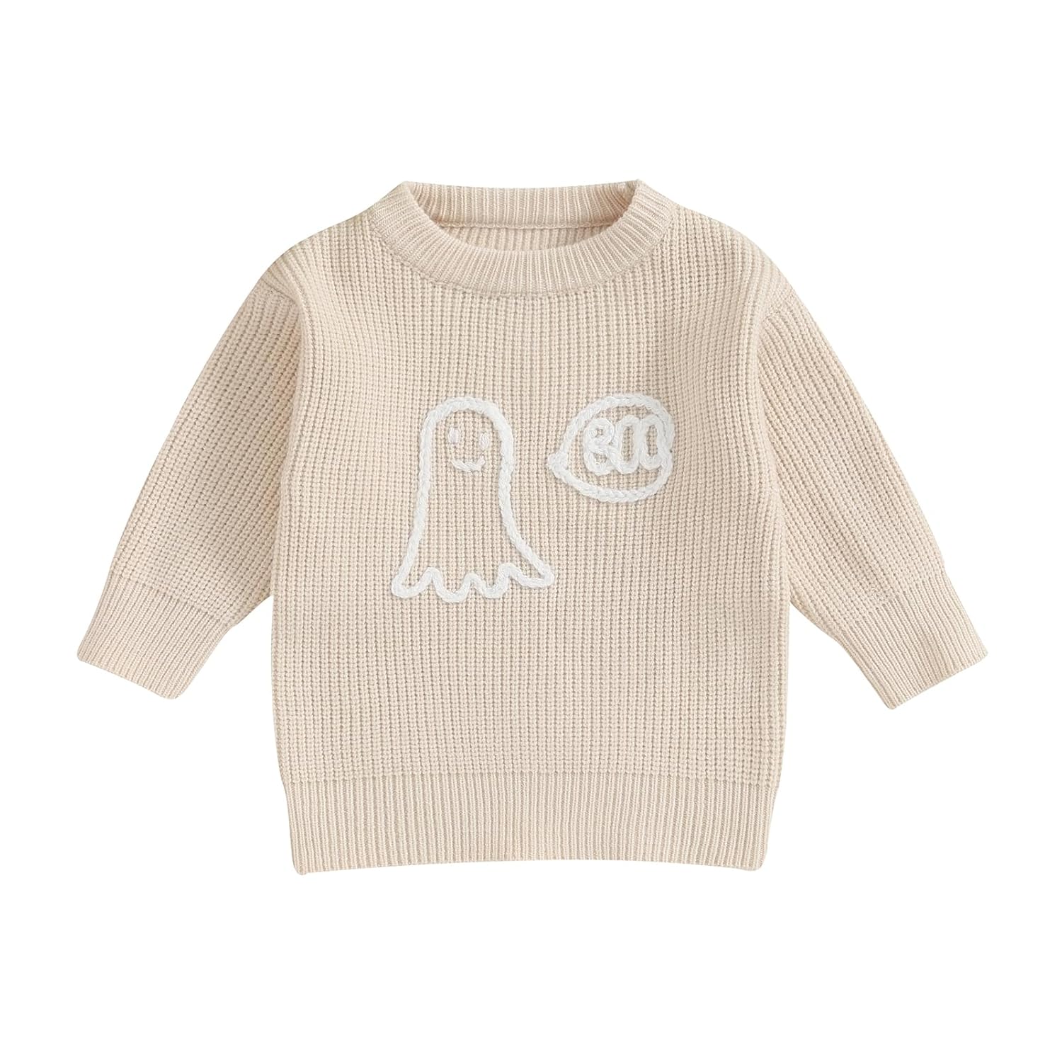 Kuriozud Toddler Baby Boy Girl Sweater Checkerboard Knit Crewneck Sweatshirt Soft Warm Fall Winter Clothes