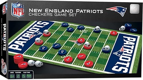 Miniatura 17 de MasterPieces NFL Los Angeles Rams Juego de mesa de damas, 13 x 21 pulgadas