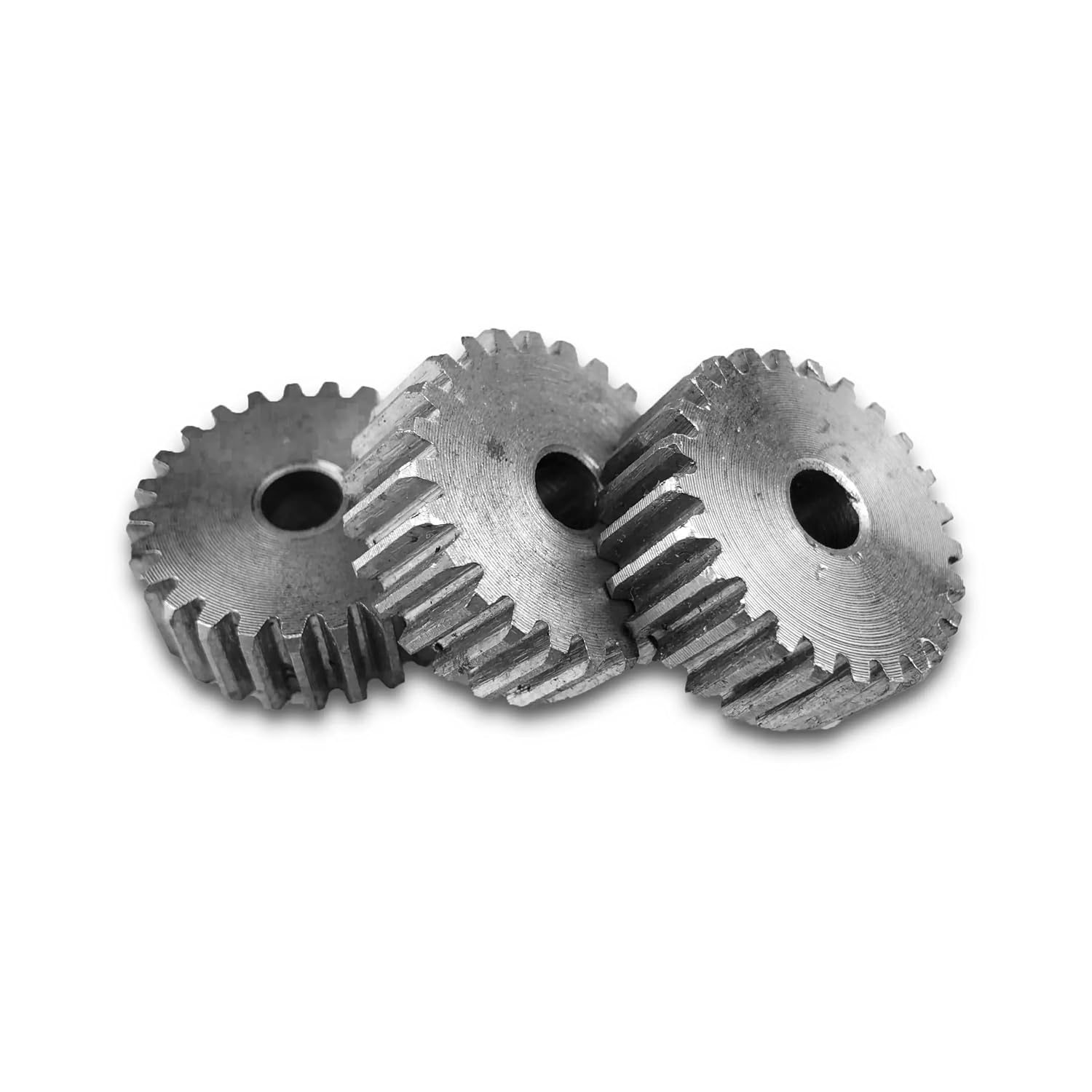 45# Steel Spur Gear 1M 21/22/23/24/25/26/27/28T Metal Thickness 1Pcs(1M 22 Teeth)