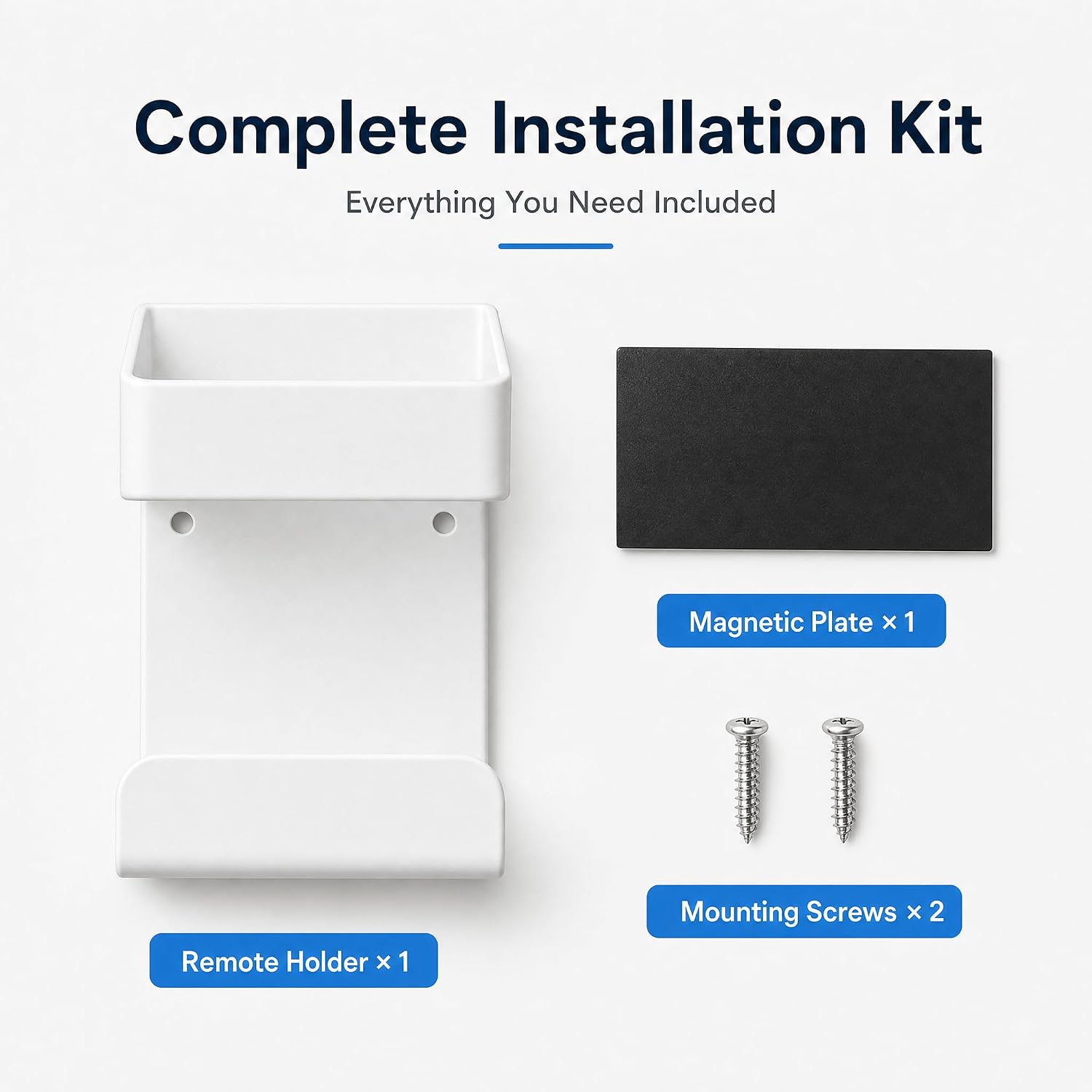 Magnetic Remote Control Holder Universal Magnetic Wall Mount