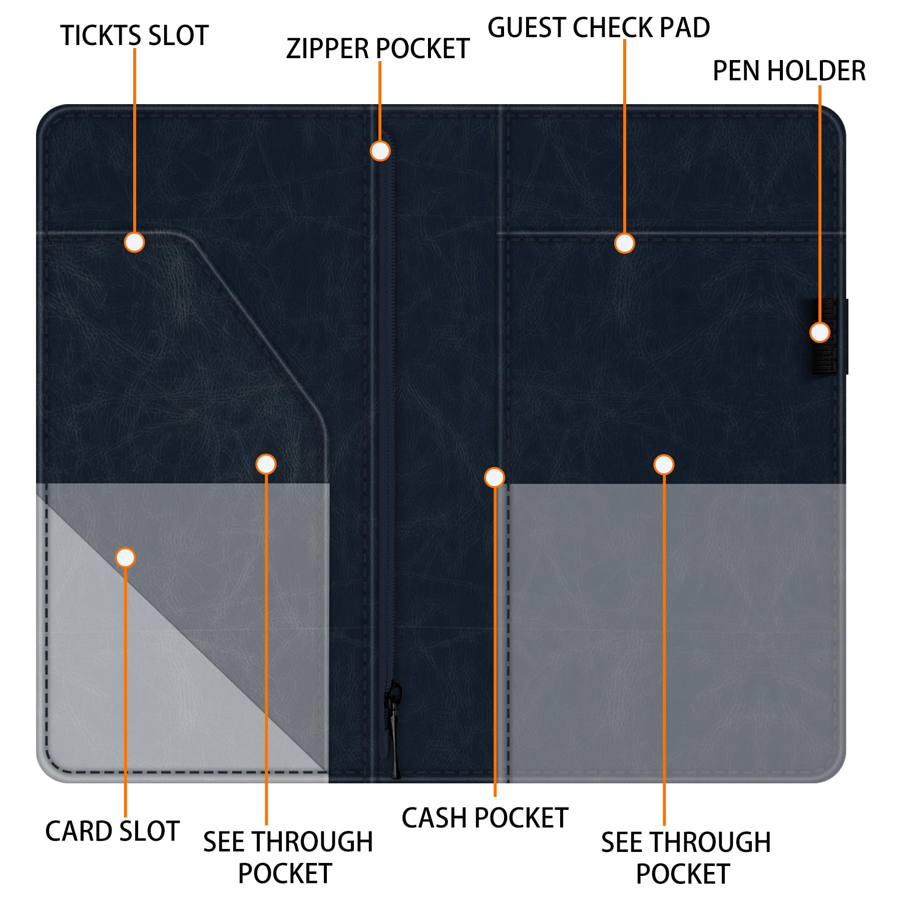 Plastic Guest Check Trays 10 Pack 10 Pack American Express Guest Check ...