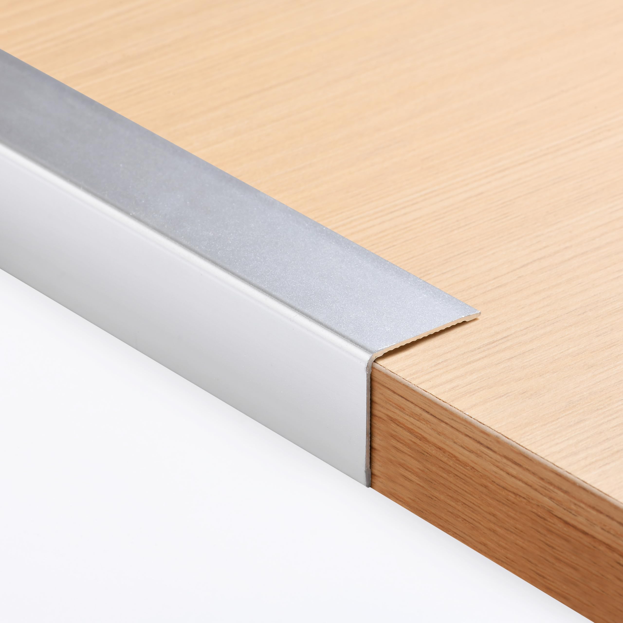 4pcs 5cm Aluminum Corner Guards Self-Adhesive,Metal Corner Protector for Wall Tile Edge Door Frame Cabinet Baseboard Protection and Decoration,Edging Molding Trim for Kitchen Islands(0.9m,Silver) โ image 1