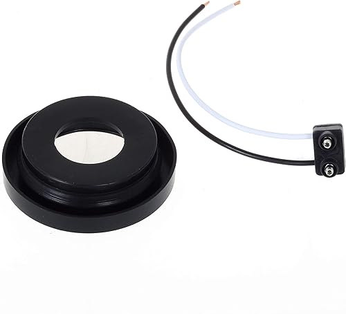 Miniatura 6 de Partsam Juego de 10 luces LED redondas de cola de 2 pulgadas para remolque, 9 diodos, color rojo, sellado, remolque, camión, RV, luz lateral con