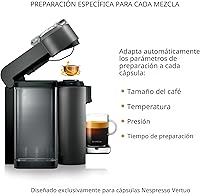 Vista 5 de Nespresso - Cafetera Vertuo para café y expreso por De'Longhi, Titan