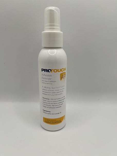 Pro Touch Adhesive Remover, Wig, Toupee and Hair Extension Removal Solvent (4oz)