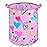 Beinou Kids Laundry Hamper 43.3L Waterproof Baby Laundry Basket Collapsible Canvas Toy Organizer Basket With Handles For Kids Bedroom Nursery Clothes