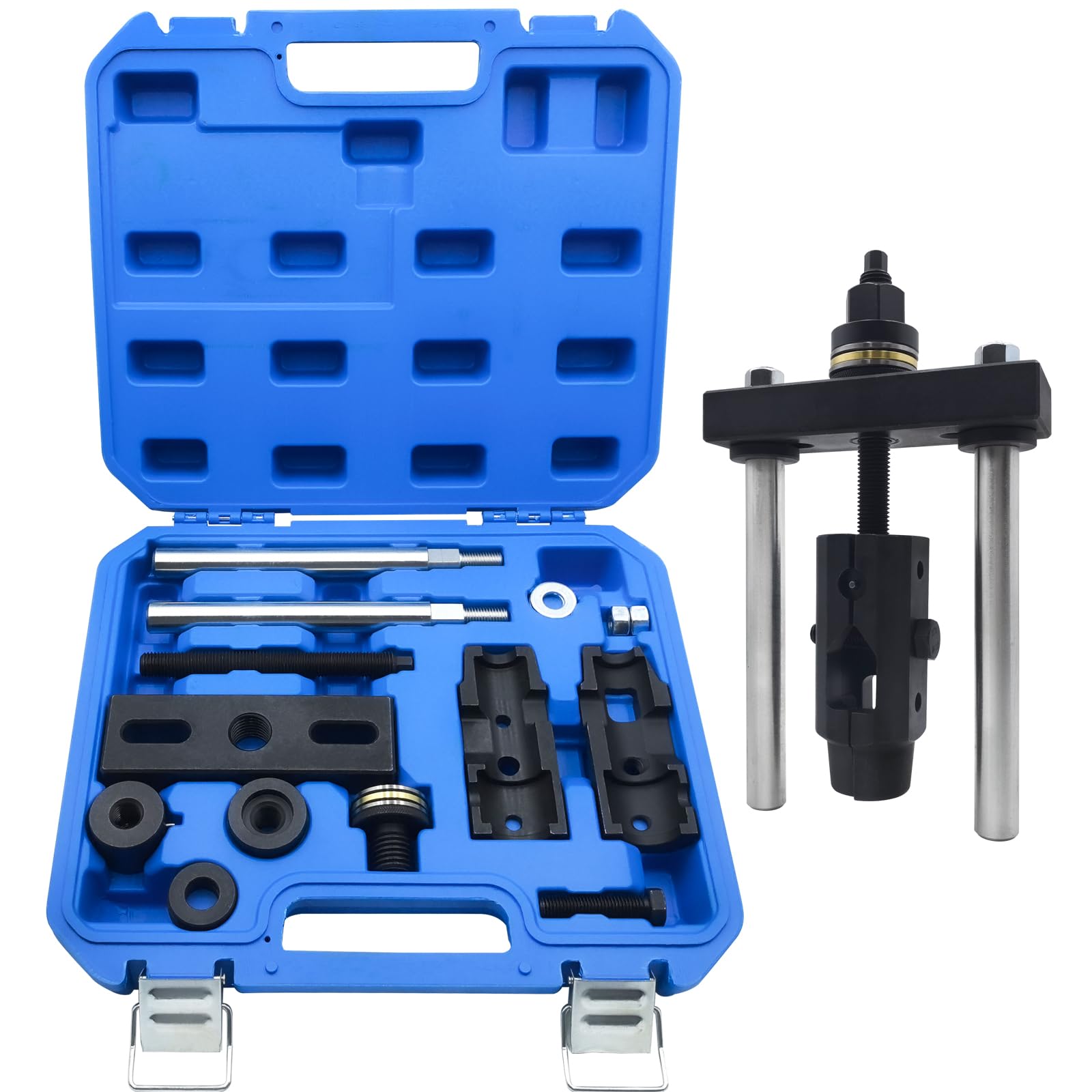 Jeu Extracteur D'injecteurs Diesel 303-1706 Compatible avec Ford EcoBlue 2.0 TDCi & pour Tourneo, Transit, Focus, Edge, Galaxy, S-Max, Mondeo, Ranger, Kuga, D'outil D'extracteur de Injecteurs