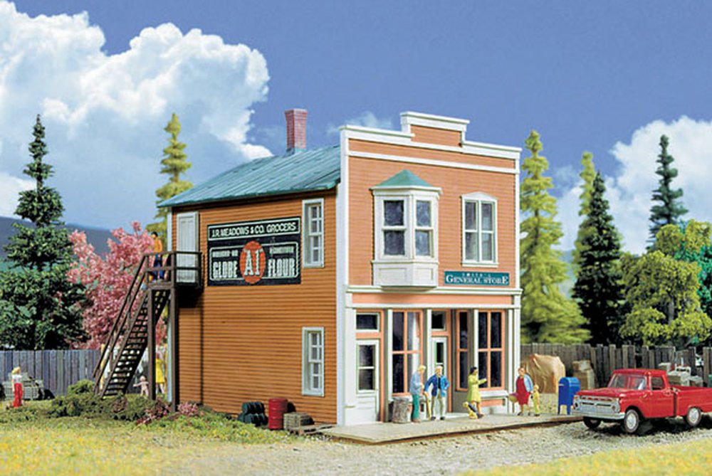 Bâtiment miniature Smith's General Store Walthers Cornerstone Train échelle HO - 2