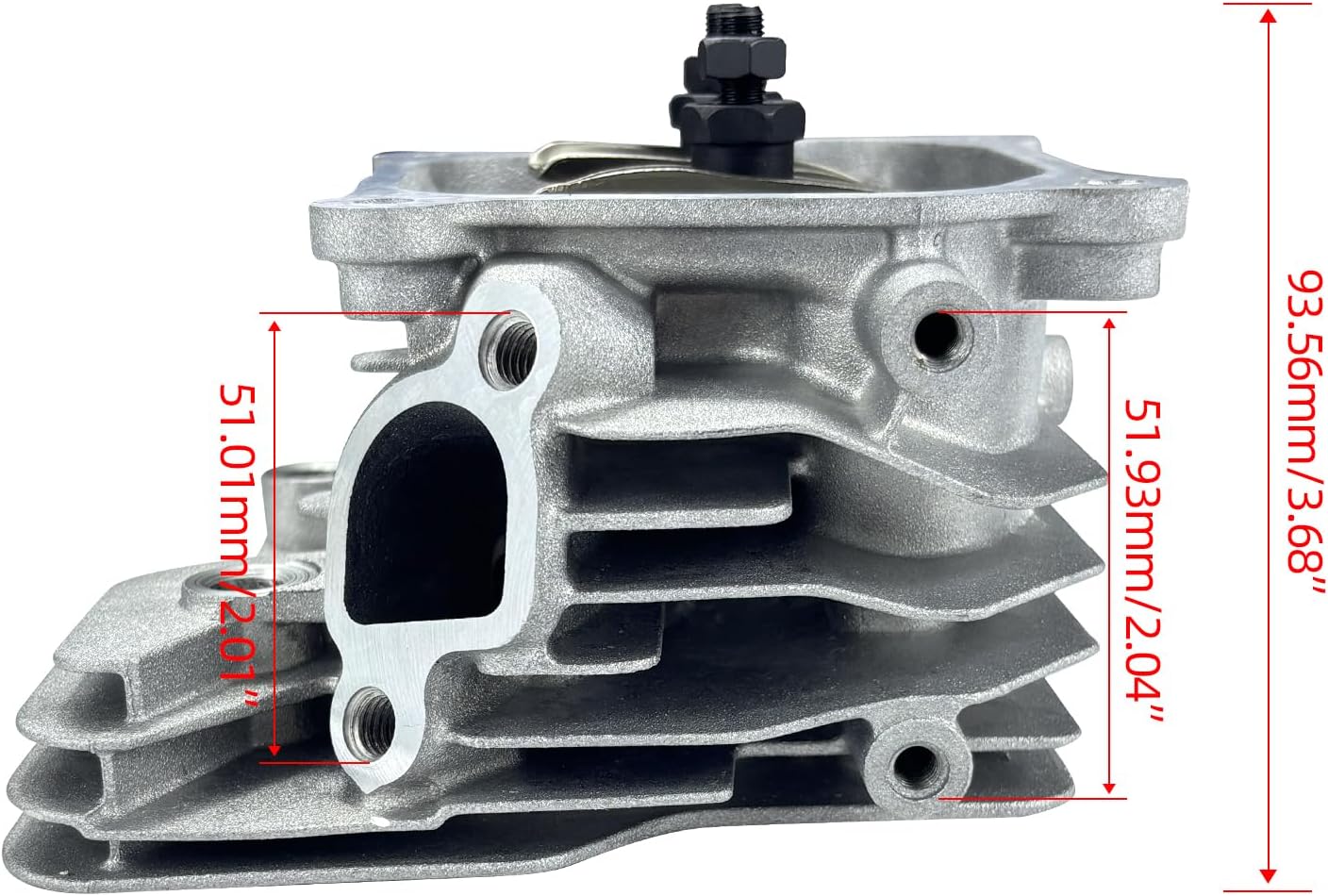 Cylinder Head Kit for Honda GX160 GX200 5.5HP 6.5HP Predator 212cc