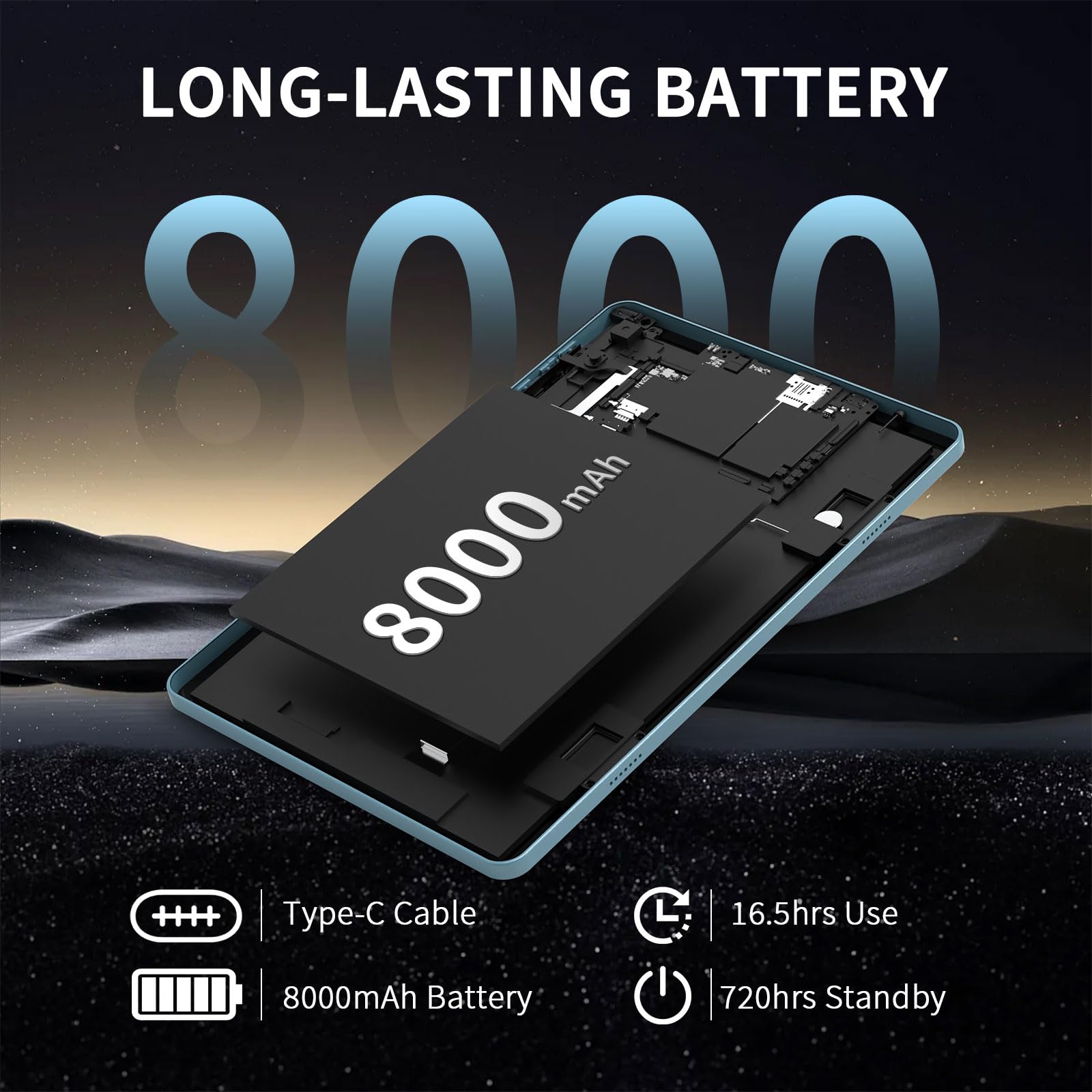 Amazon.co.jp: 2026 Android タブレット 10インチ Android 15