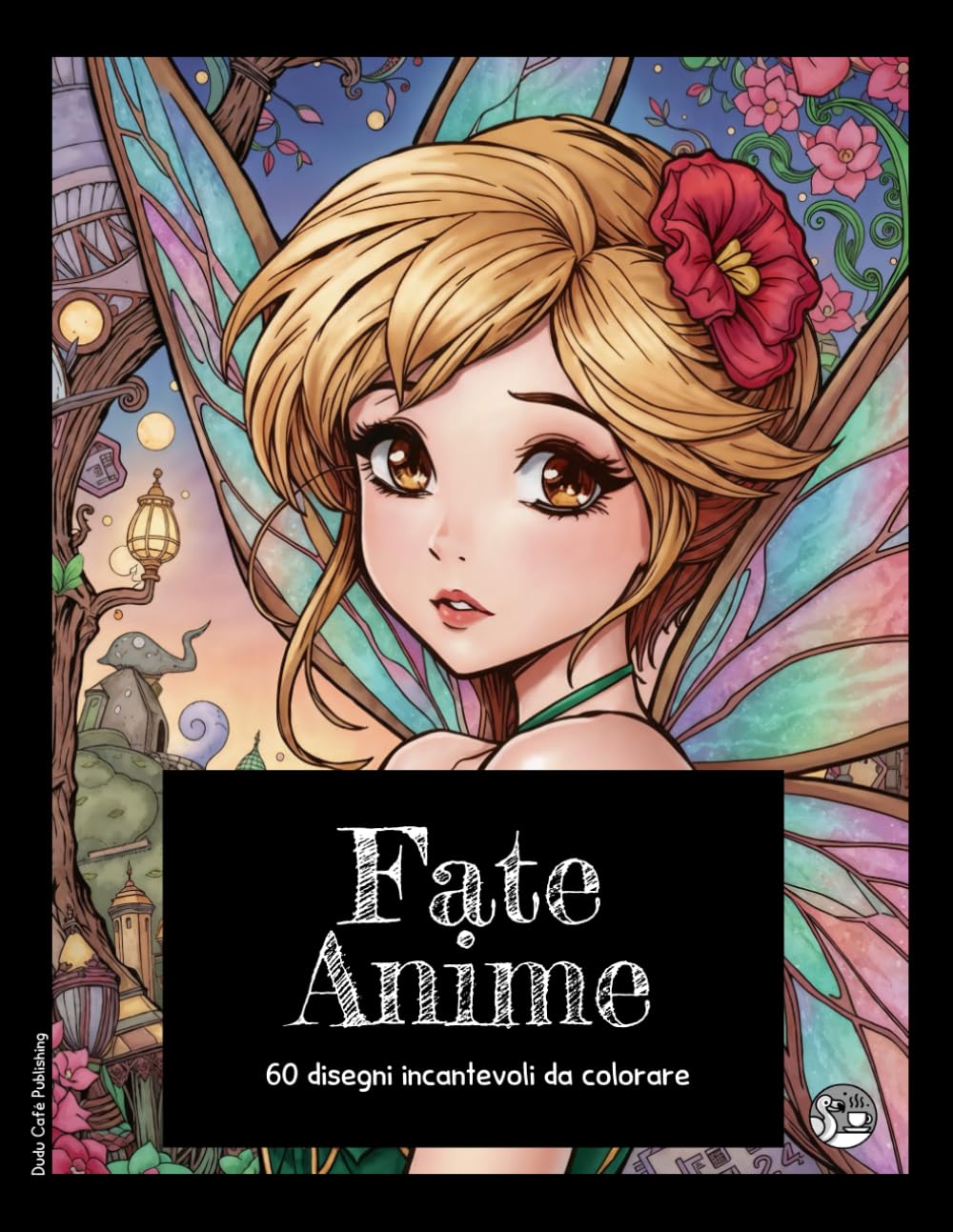 Fate Anime • Libro da colorare • 60 disegni incantevoli da colorare (Edizione Nera): Colorare per adulti, un incantevole viaggio tra mondi magici di ... e creatività nel tuo tempo libero #duduquests