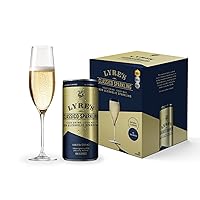 Vista 1 de Lyre's Classico - Paquete de 4 vinos espumosos sin alcohol, alternativa a Prosecco a prueba cero, bebidas sin alcohol, bebidas sin alcohol