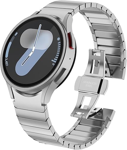 WINGLE Correa de metal para Galaxy Watch 88 Classic Band 1.811 in 1.732 in 1.575 inGalaxy Watch 7 6 5 4 FE 1.575 in 1.732 in 5 Pro 1.772 in 64