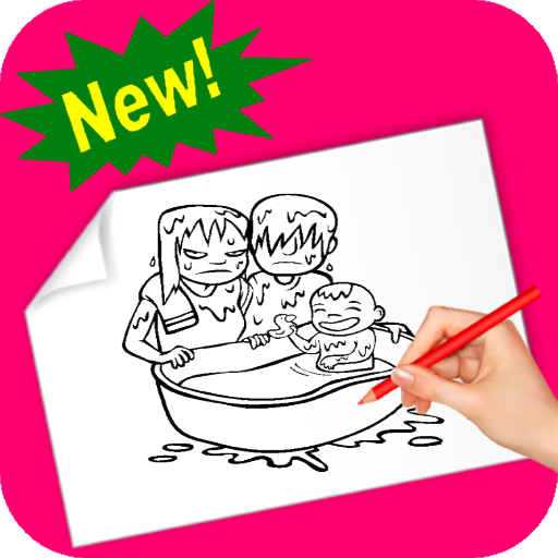 My Wonderful Life offline free adult coloring apps free for adults no wifi internet needed